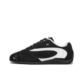 FERW Slip Resistant And Abrasion Resistant Coverage Low Top Casual Shoes Unisex Black White
