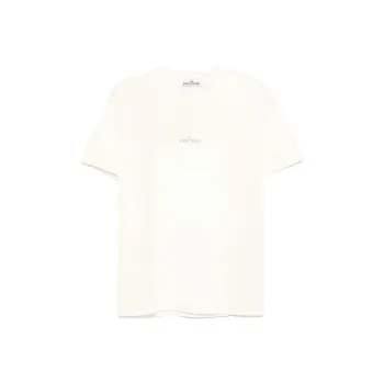 STONE ISLAND Compass Printed Crewneck T Shirt