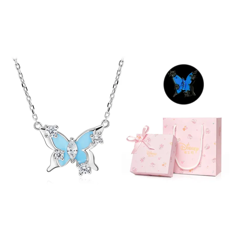 Disney Princess S925 Silver Necklaces Women's-0