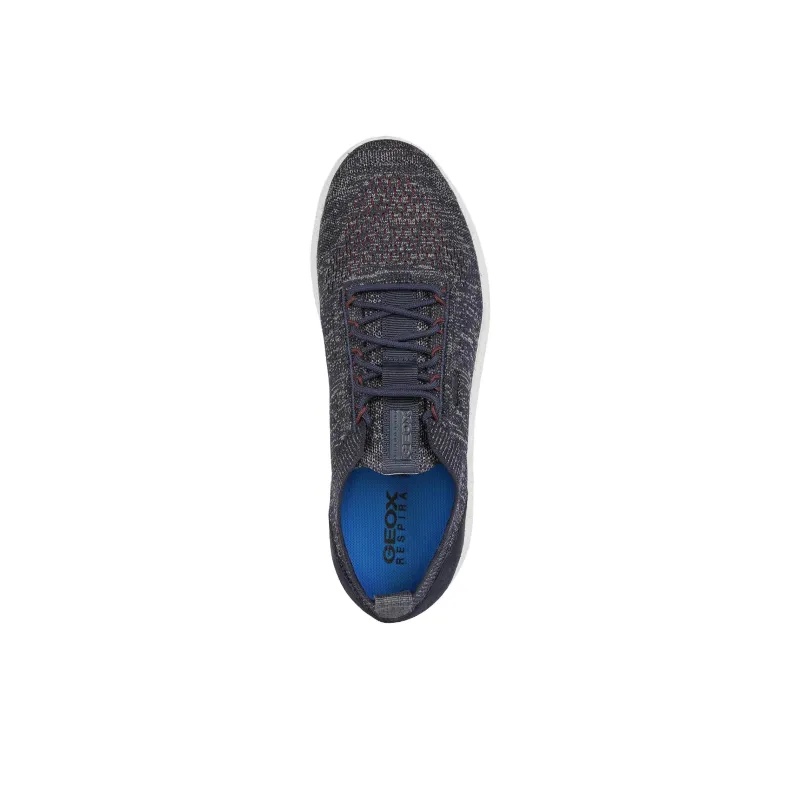 GEOX Spherica Abrasion Resistant Low Top Casual Shoes Men's Gray-3