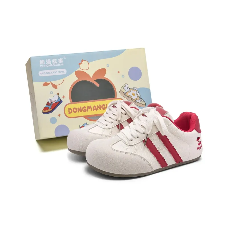 Anime Story Slip Resistant, Abrasion Resistant, Lightweight, Breathable Low Top Skateboard Shoes Women's-1