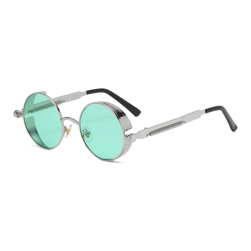 SOMAN Metal Round Sunglasses Unisex-23