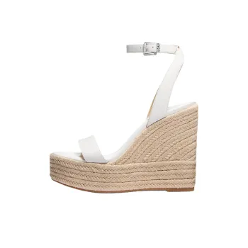 MICHAEL KORS Leighton One Strap Sandals 12.7cm Women's White