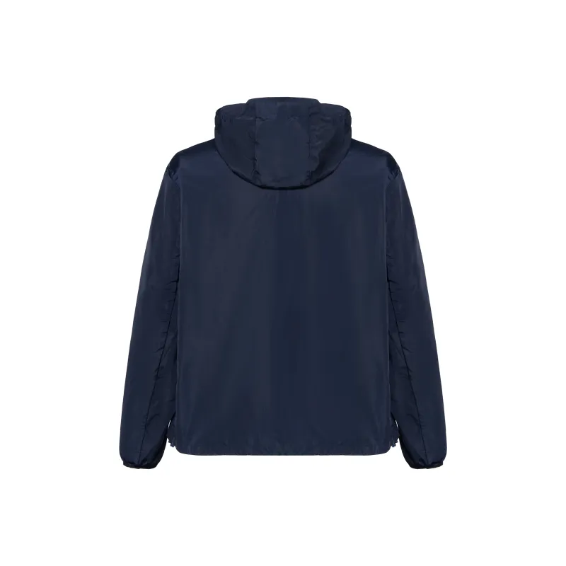 ARMANI EXCHANGE Logo Patch Zipped Jacket-1