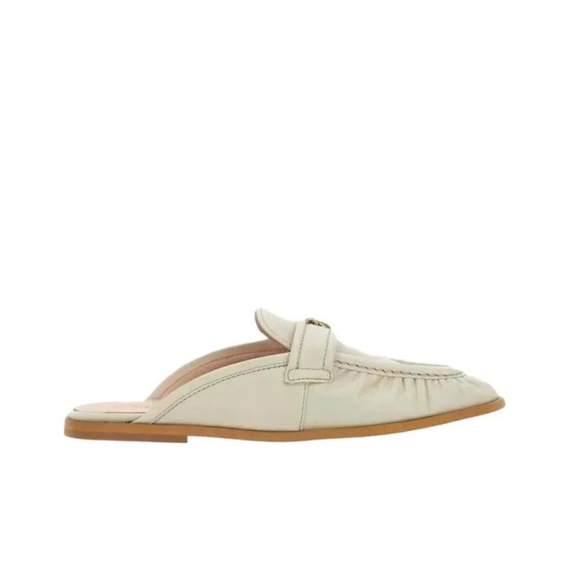 PINKO Closed Toe Slippers Women's White-1