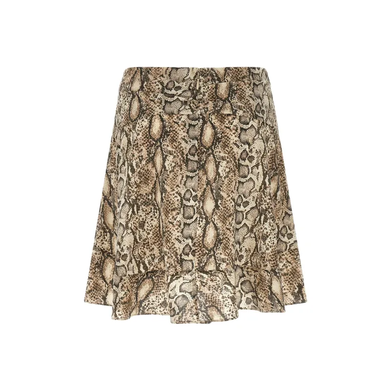 ISABEL MARANT ETOILE Ozany Draped Mini Skirt-1