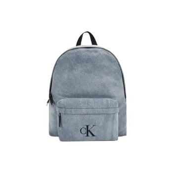 CALVIN KLEIN Fabric Backpack Regular Men's Denim Light Blue