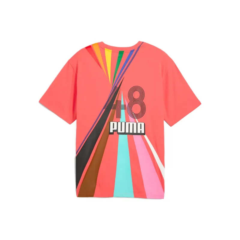 PUMA T Shirt Unisex Peach Frost-1