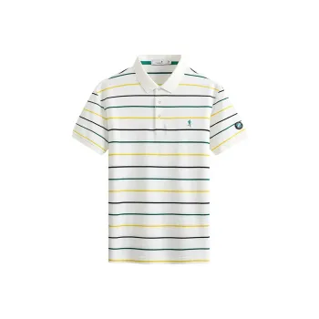Dance With Wolves Polo Shirt Men's Raw White