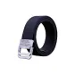 Black with Silver Buckle