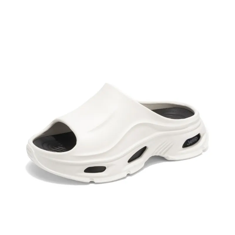 Jeep Slide Slippers Men Black-2