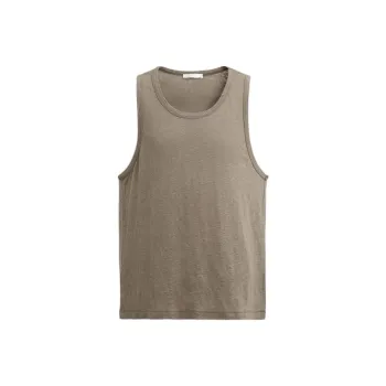 ZARA Tank Top Men's Brown/Dark Taupe