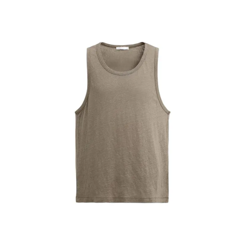 ZARA Tank Top Men's Brown/Dark Taupe-0