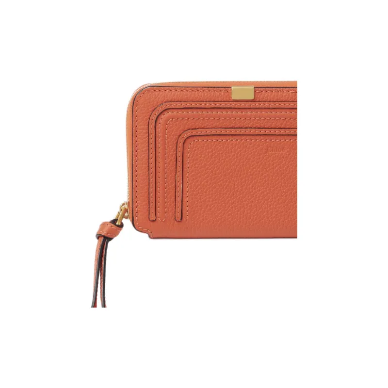 Chloe Marcie Grained Calfskin Wallet Women's-3