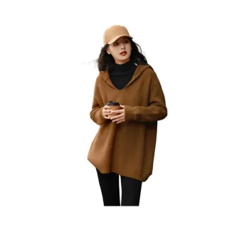 Mo Han Yi Mei Knitwear Women's Caramel