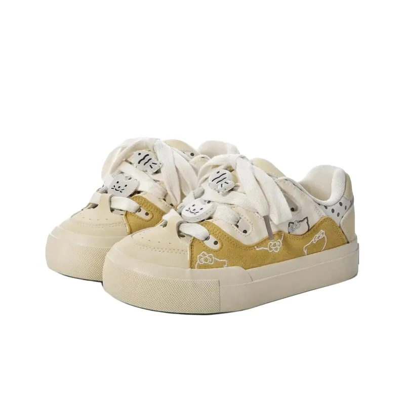 ABCIO Slip Resistant Waterproof Height Increasing Low Top Canvas Shoes-66