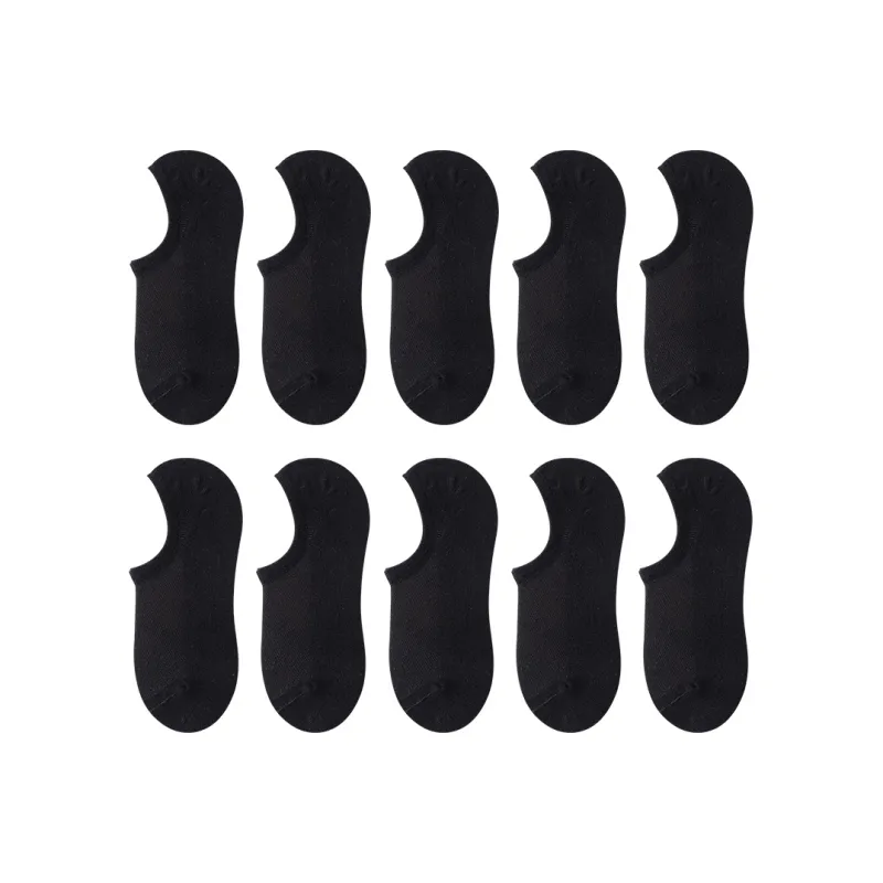 MIIOW No Show Socks Men's 10 Pack-49