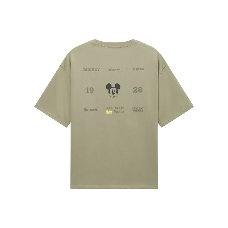 Hotwind Mickey Family Series T Shirt Men's 07 Green-1