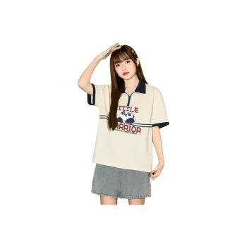 Tonlion x GONGFUXIONGMAOLIANMINGKUAN Polo Shirt Women's