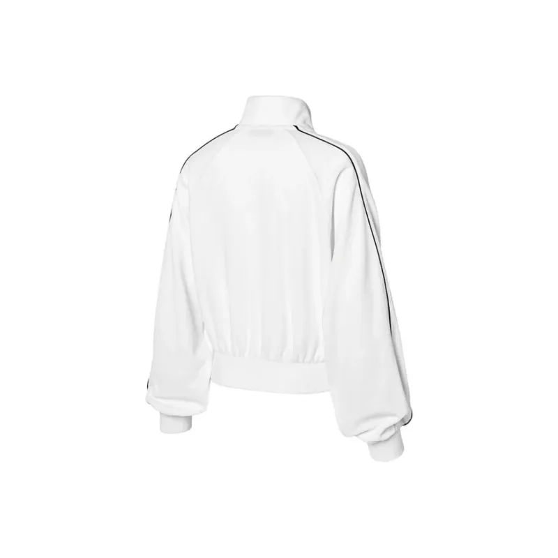 XEXYMIX Velvet feel Coat Women's Cream White-1