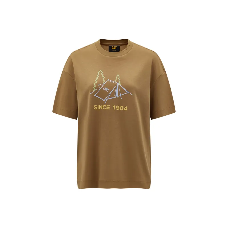 CAT SS25 Drop Shoulder Sleeve T Shirt Women's-5