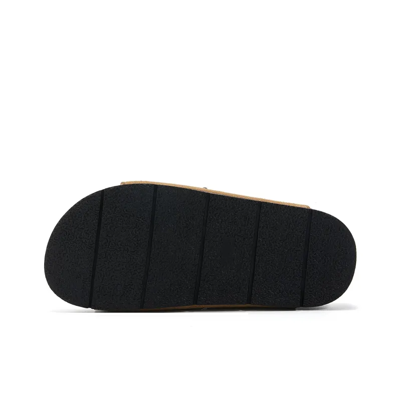 La Chapelle Quiet Quick Dry Slide Slippers Women's Light Brown-5