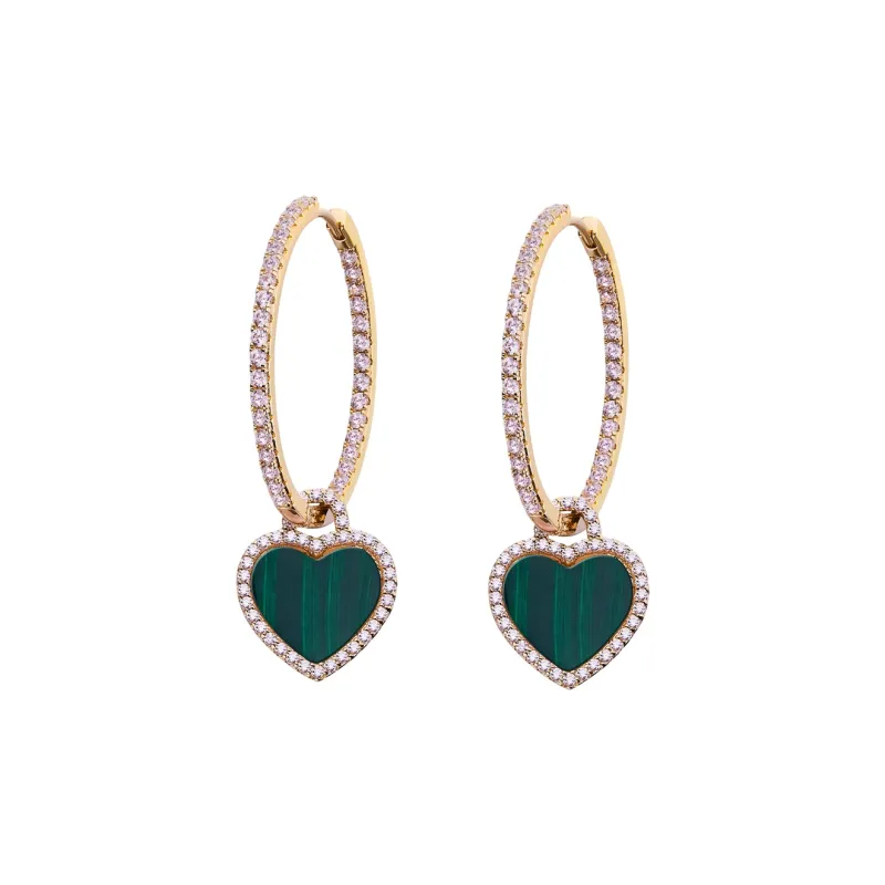 BLACK BY BLUE BRAVE 4B Brass Plated With 18K Gold Earrings Women's-0