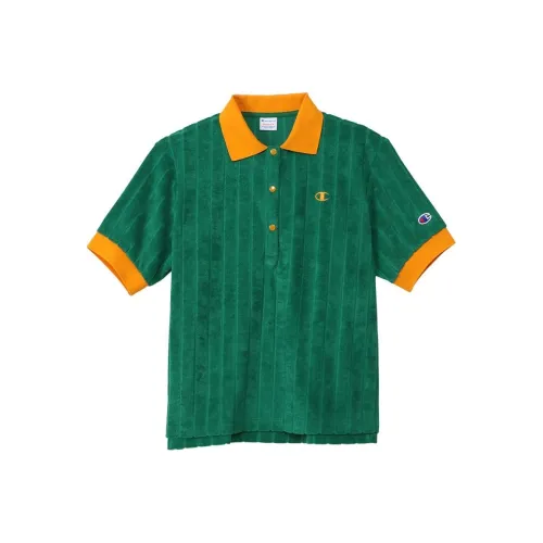 Champion SS24 Polo Shirt Women's Dark Green