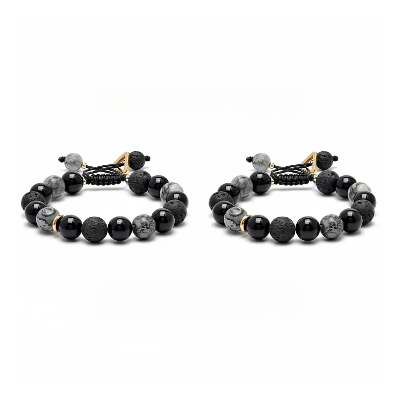 CANDY PLANET Glass Rope Bracelets Unisex-6