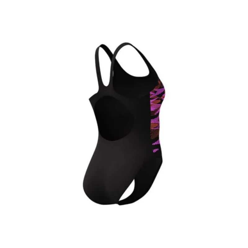 Speedo One piece Swimsuit Women's Orange Purple-1