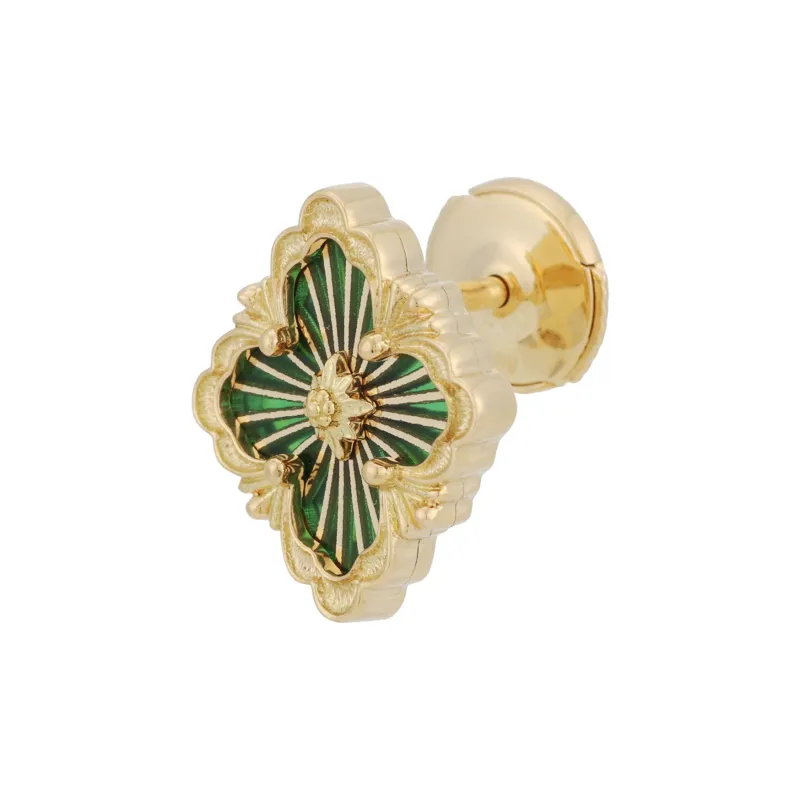 BUCCELLATI Opera Tulle Collection Stud Earrings Women's Green-2