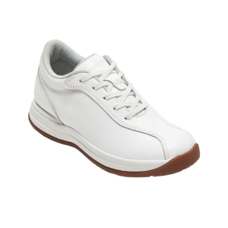 ROCKPORT OPEN ROAD TACONIC Abrasion Resistant Low Top Casual Shoes Women's White-1