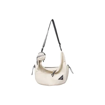 Single Warehouse Nylon Shoulder Bag Unisex White/Blue/Gray/Black