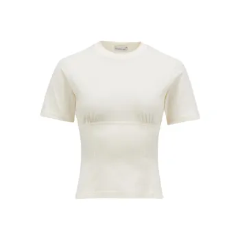 Moncler T Shirts Women's White