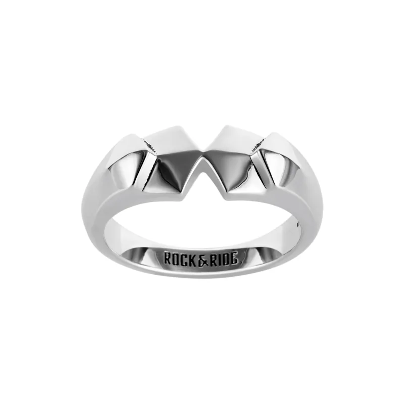 ROCK&RIDE 925 Sterling Silver Rings Men's-1