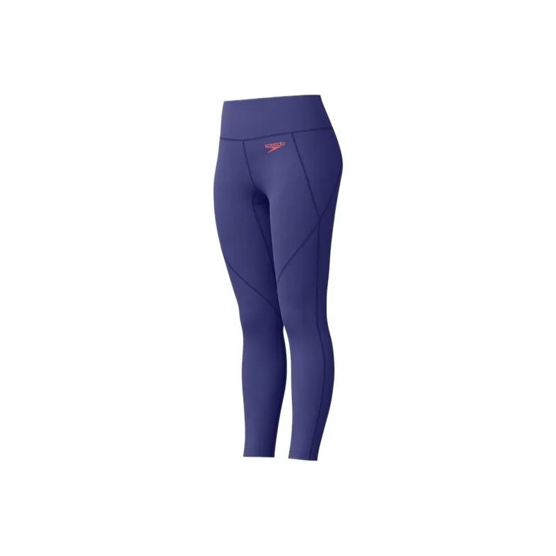 Speedo Women's Panel Legging Blue Swimming Shorts Women's Purple-2