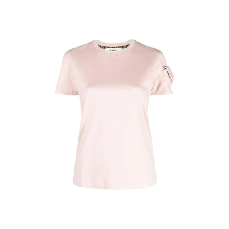 FENDI T Shirts Women's Pink-0