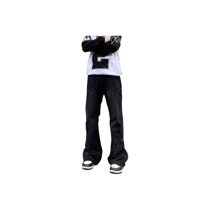 CORNILOT Jeans Unisex Black Gray-3