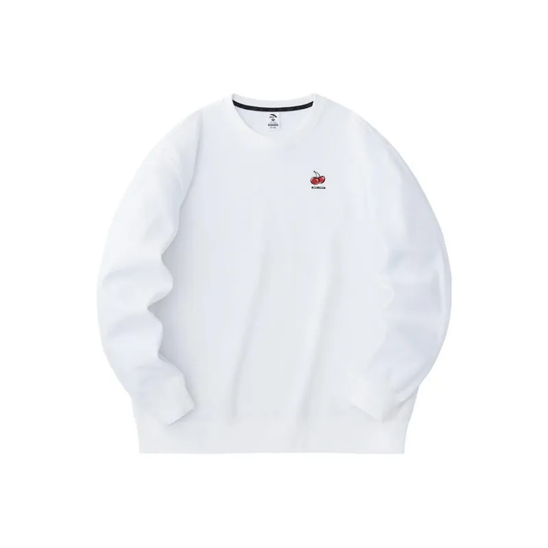 Anta x Kirsh Sports Life Collection Sweatshirt Women's Snowflake White-0