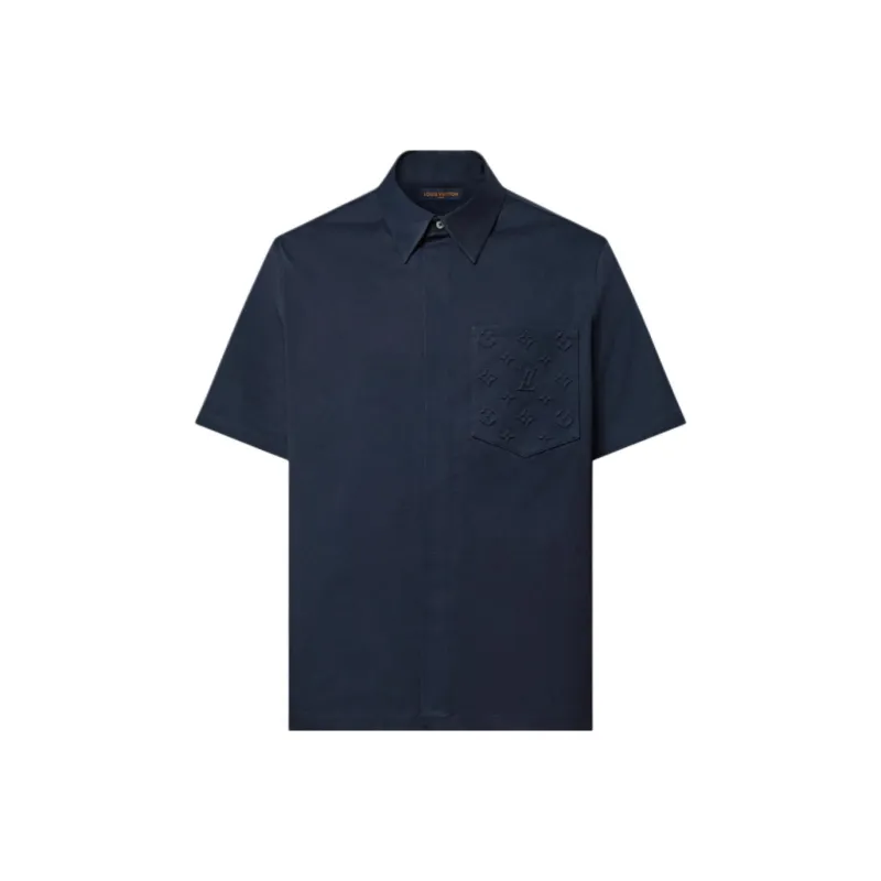 LOUIS VUITTON FW25 Polo Shirt Men's Black-0