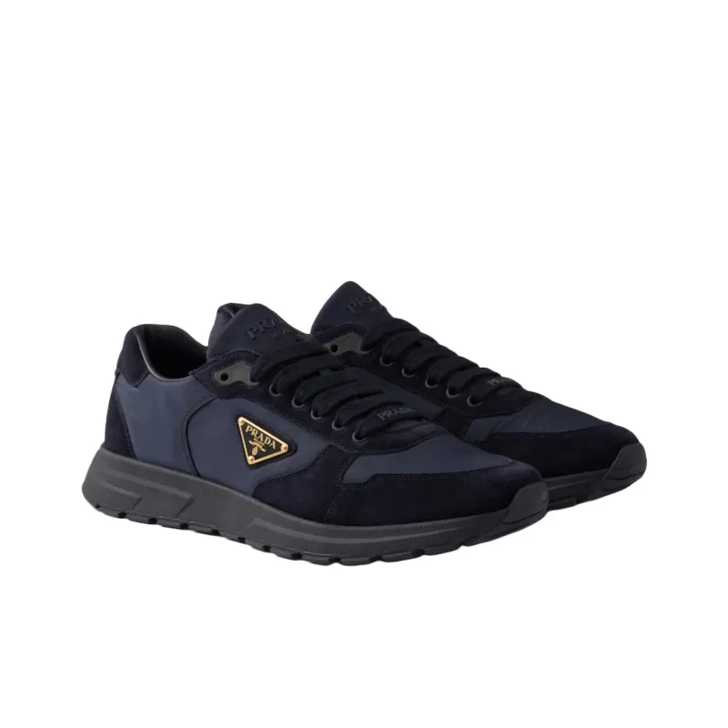 PRADA Prax 2.0 Low Top Casual Shoes Men's Marine Blue-2