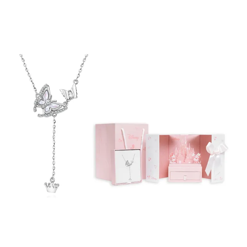 Disney S925 Silver Necklaces Women's-6