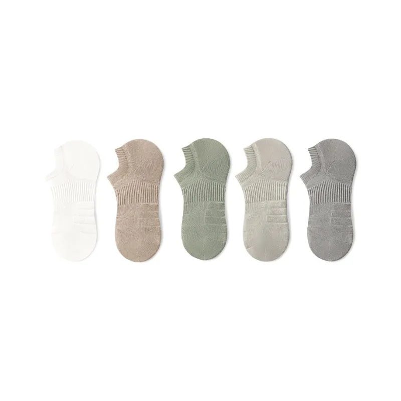Primeet No Show Socks Men's 5 Pack-7