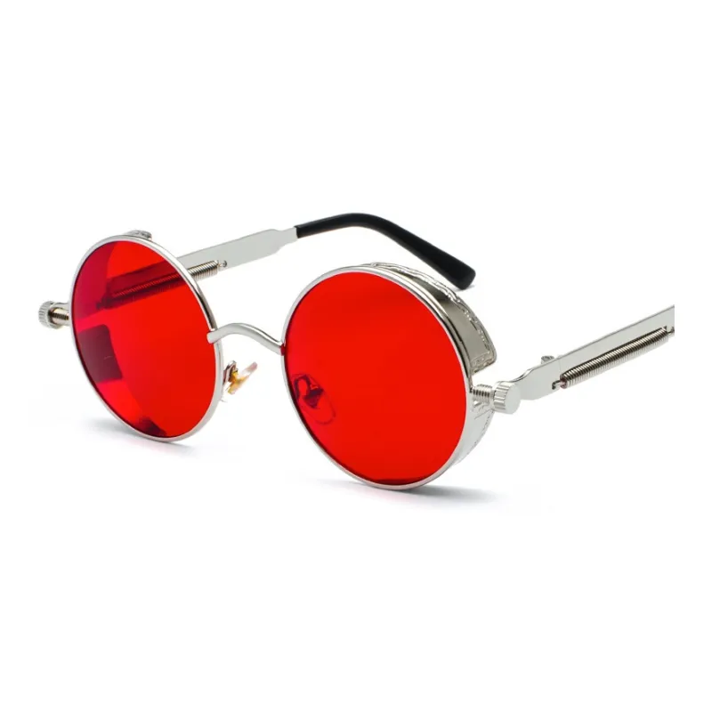 SOMAN Metal Round Sunglasses Unisex-19