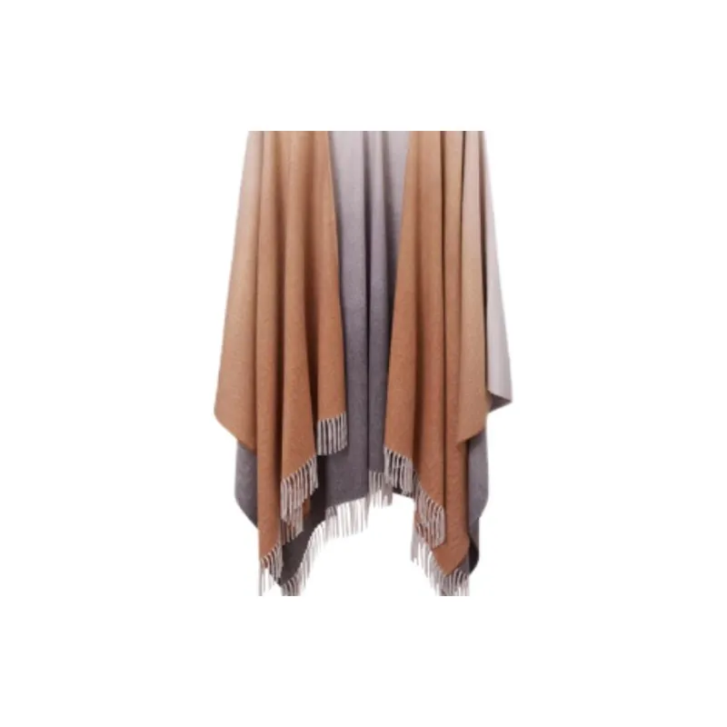 JOHNSTONS OF ELGIN Cashmere Shawls Women's Brown-1