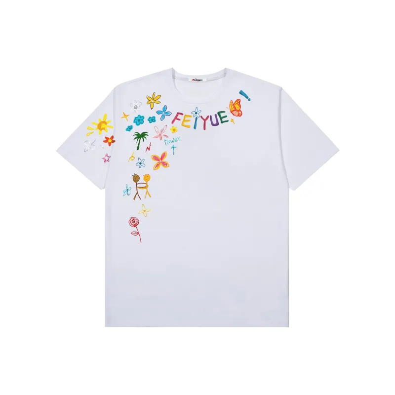 Feiyue T Shirts Unisex-4