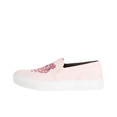 KENZO K Skate Tiger Low Top Casual Shoes Women's Light Pink