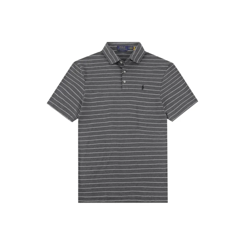 Polo Ralph Lauren SS25 Polo Shirt Men's Dark Gray-0
