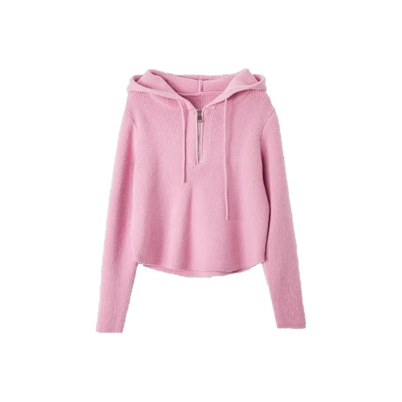 XIANGYING Sweatshirt Women's Plum Red-0