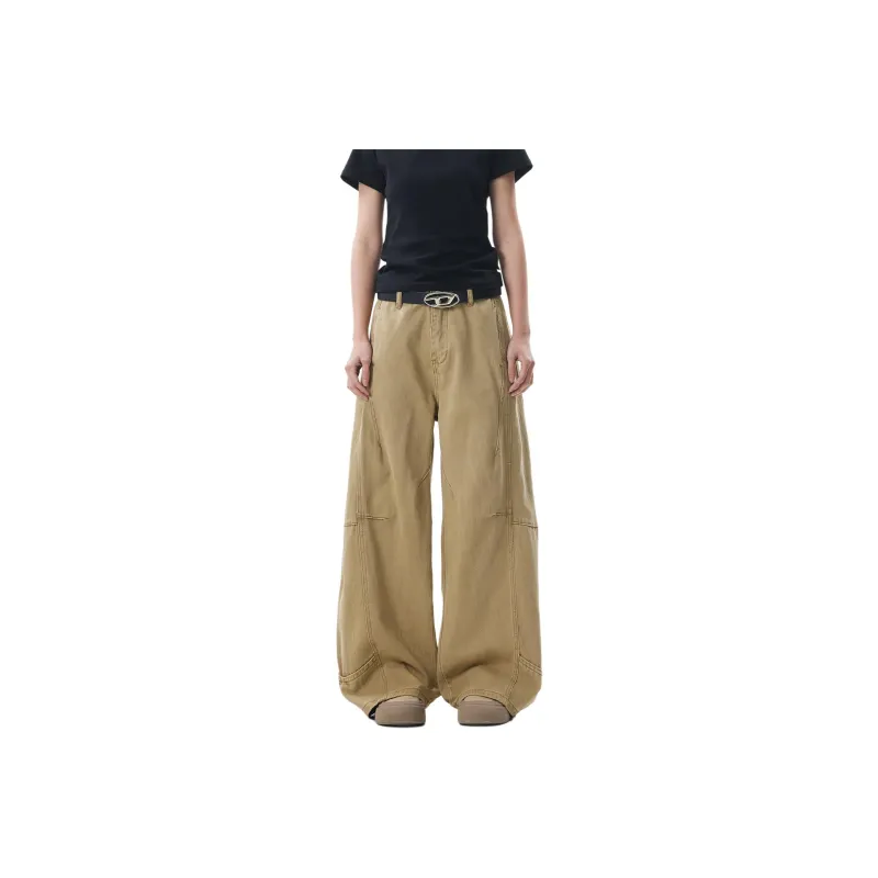SOIE Jeans Unisex Desert Khaki-0
